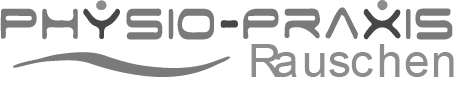 Physio Praxis Rauschen Logo SchwarzWeiss